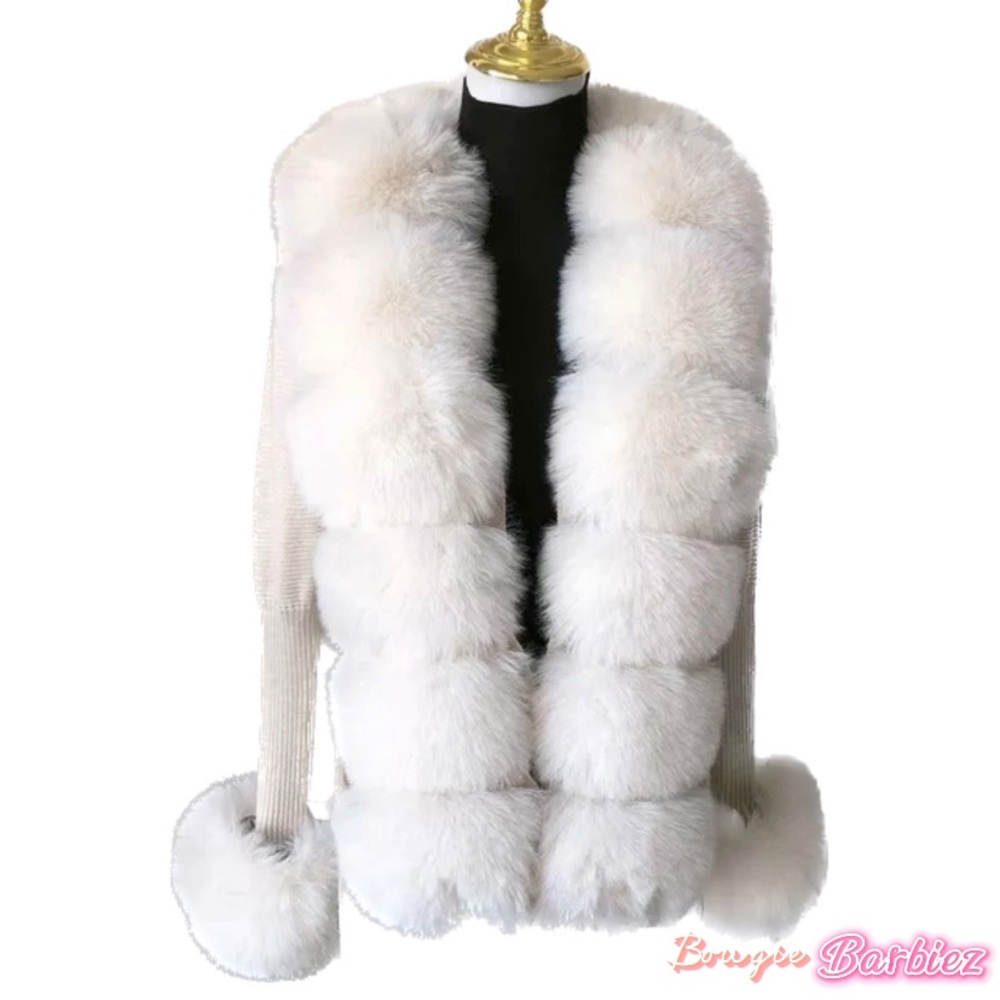 Luxury Fur Cardigan